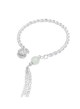 流苏铃铛手镯手环百搭简约手链