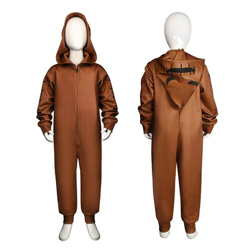 Halloween Shark Pajamas Cosplay Pumpkin Head Jumpsuit