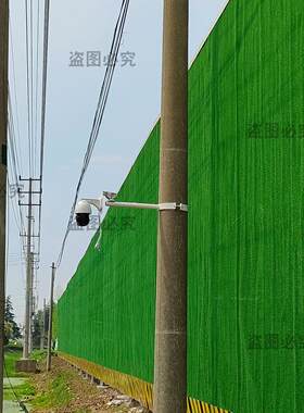 电线杆监控固定支架老式球机安装加长杆抱箍室外支架4G太阳能户外