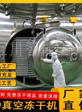 纯冻干水果零食干燥机 FD宇航食品工艺低温冷冻急速脱水冻干机