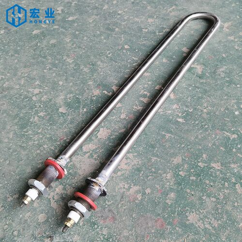 不锈钢双U型加管大功率1水箱锅电热管U热型导热油发热管380V1-5KW