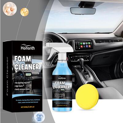 HOMONTH Car Interior Cleaner Spray - Gentle Cleaning, Stain