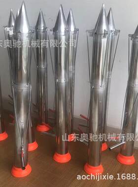生产移栽器手提式不锈钢农用定植器瓜果蔬菜栽苗器厂家