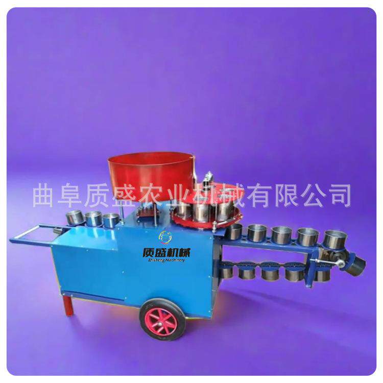 大棚西瓜草莓辣椒西红柿育苗机 蔬菜瓜果培育机土块装杯机