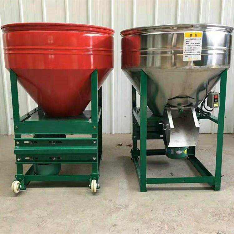 草粉草料卧式搅拌机 塑料颗粒化工干粉立式拌料机 100公斤拌种机