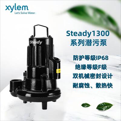赛莱默xylem潜水泵排污抽水泵steady系列高扬程雨水泵ITT飞力泵
