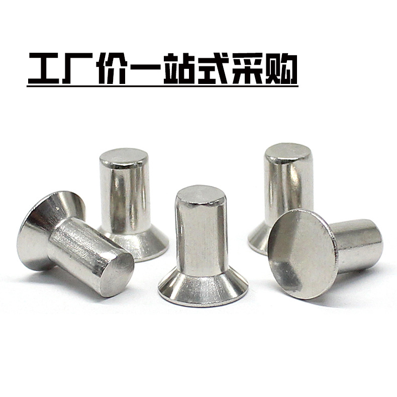 铆GB8击69实沉头心柳钉304不锈钢手打敲式钉工NLR厂螺丝M2M3M4M8