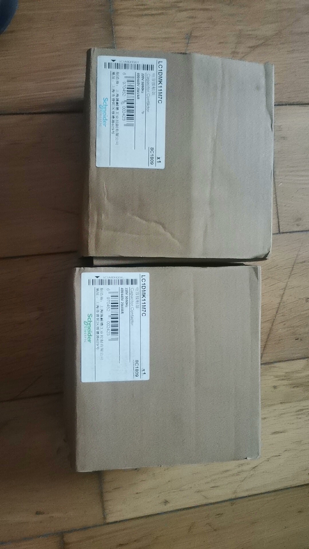 LC1DMK11M7C 全新原装正品施耐德电容式接触器 现货