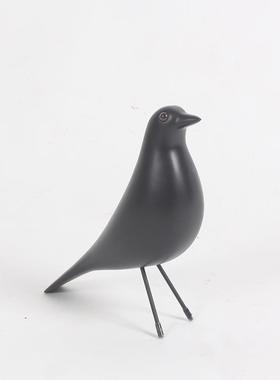 厂家丹麦装饰鸟多颜色家庭创意居家装饰树脂伊姆斯小鸟摆件