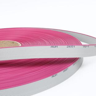 灰排线1.0PH28AWG7/0.106P64P2651排线IDCFC红边灰排线