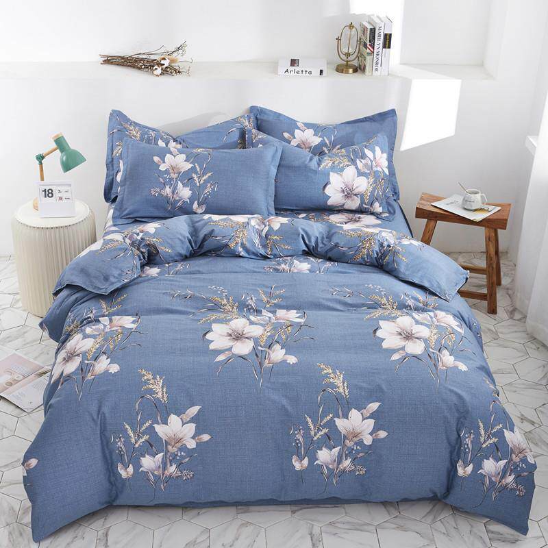 正品00%纯单网红模型2米双人床床棉被套秋冬1套装