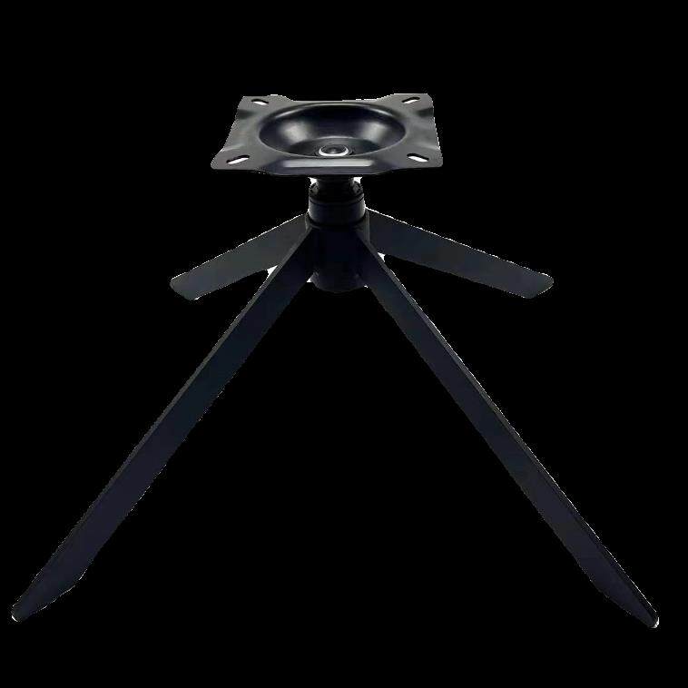 电脑椅休闲会议椅子底座支架铁架四星切割高款铁片脚椅子配件大全