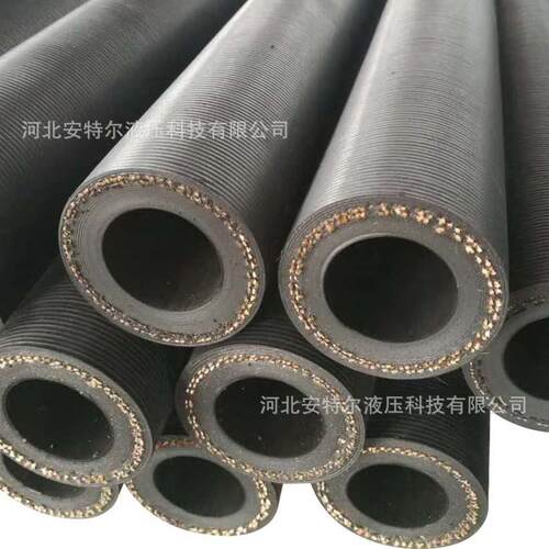 高压钢丝编织胶管EN853 1SN/R1AT一层钢丝工程机械耐油耐磨橡胶管