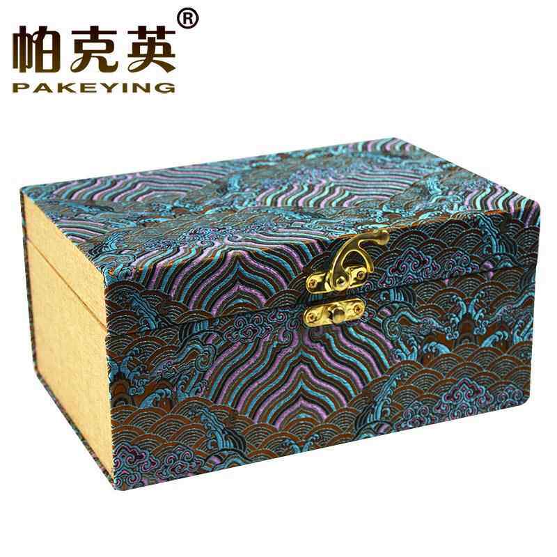 新款直销现货创意中国风复古锦盒 木质礼物盒礼品盒子 礼品包装盒