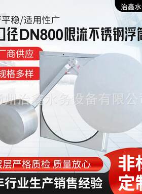 大口径DN800浮筒阀水利自控自动阀门不锈钢浮筒限流阀门