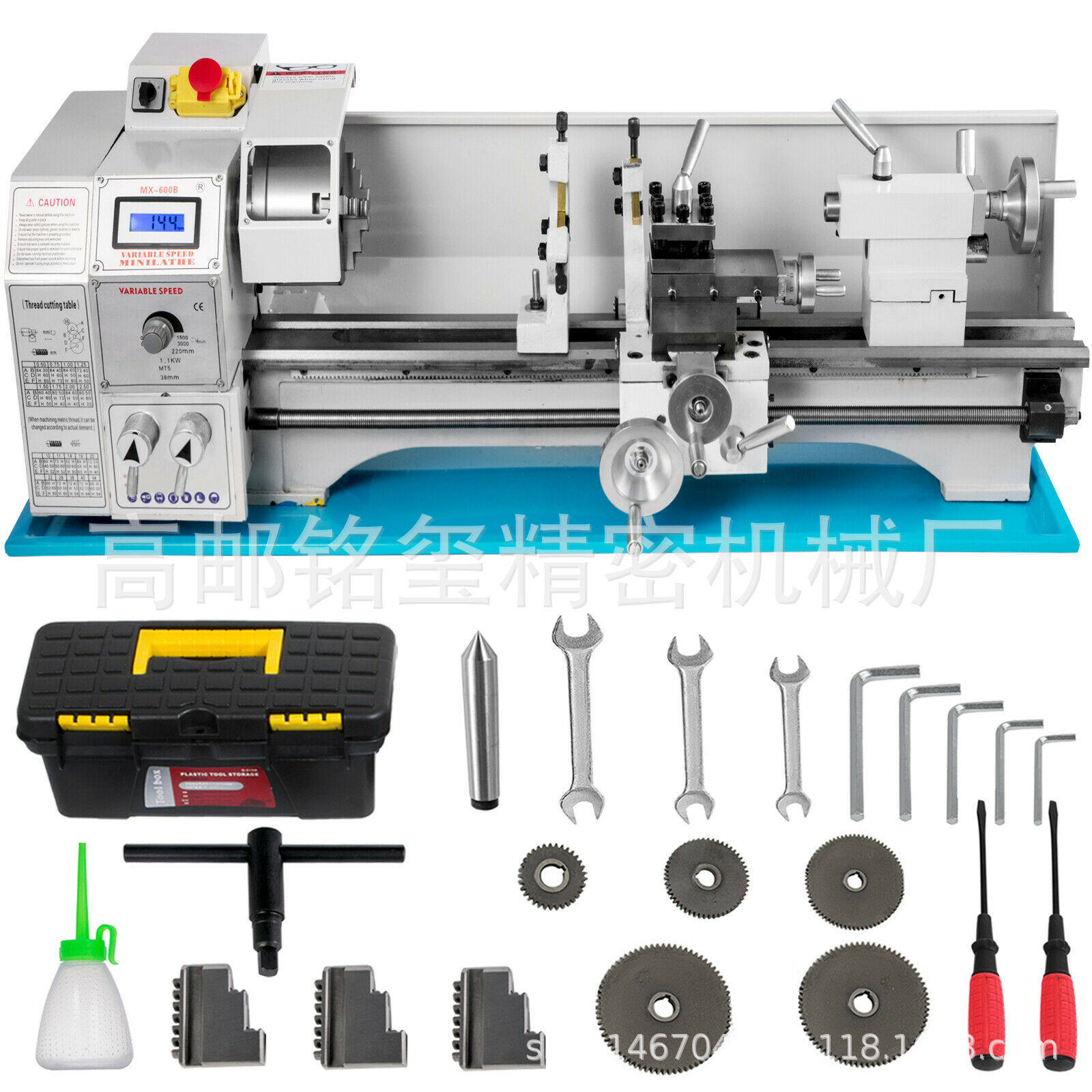 亚马逊ebay速卖通定制款家用车削车床大功率高精度便携式迷你机床