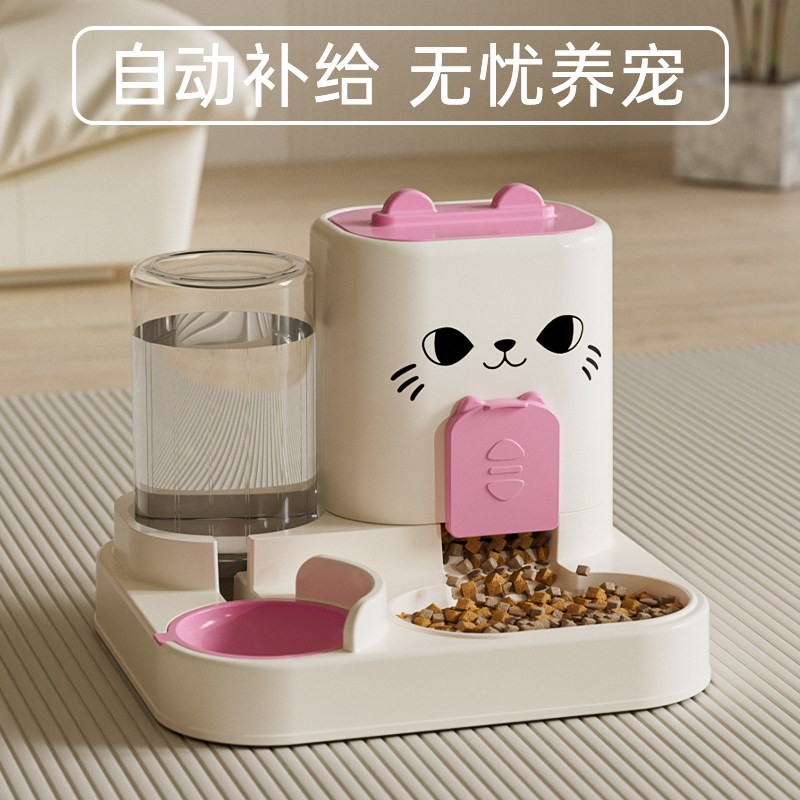 猫咪饮水机宠物自动喂 食器水碗用品狗狗喂水器流动不插电喝水神