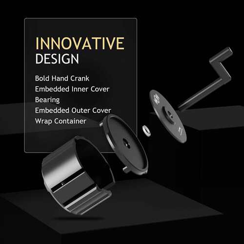 INNSTAR拳击绷带缠绕器盒运动绑手带缠手带散打绑带手动卷工具