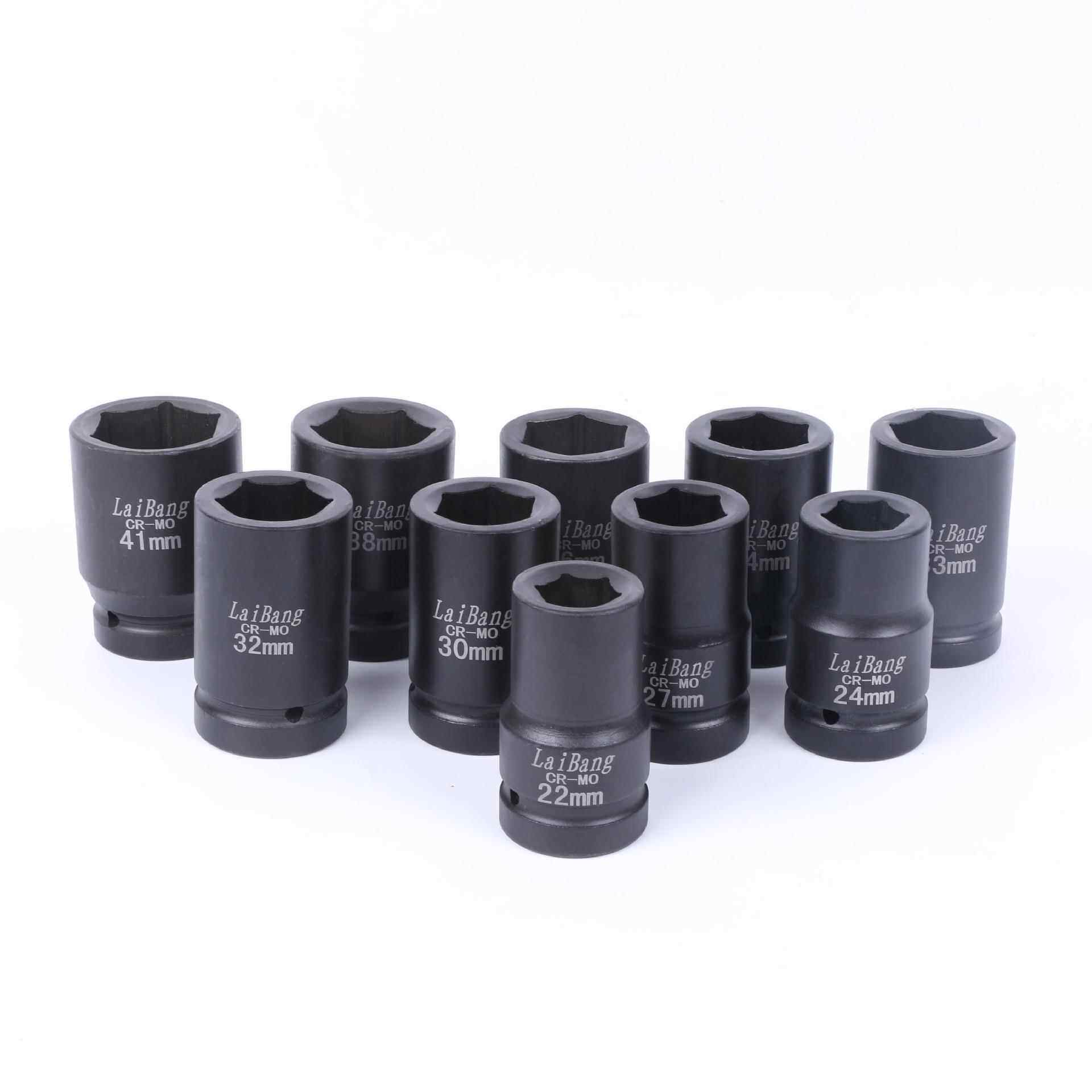 长度 78mm 1寸风炮套筒扳手加厚 套筒头 汽修机修 电动六角套筒