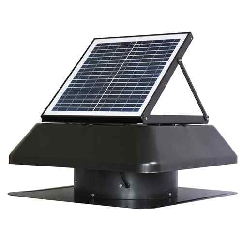轴流风机 太阳能换气扇 屋顶通风排气 太阳能板40W