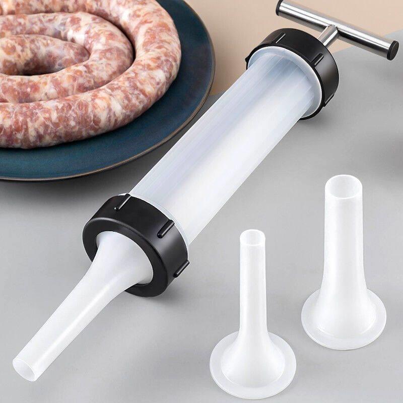 手工灌香肠器自制灌腊肠工具手动灌肠机家用小型罐装香肠的机器