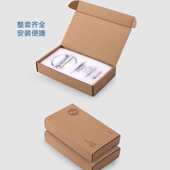 隐形磁吸暗插销木门防盗门大门暗装 隐藏插销双开门子母门磁力门栓