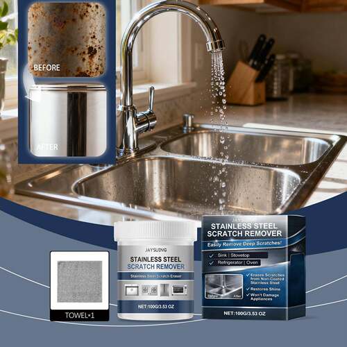 JAYSUING Stainless Steel Scratch Remover - Daily Kitchen Sto