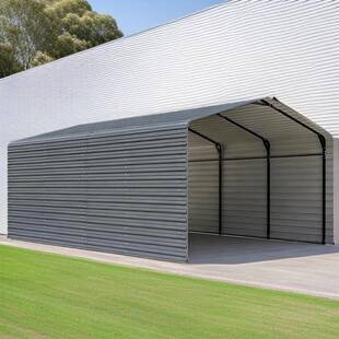 MetalCarport户外金属车篷汽车遮雨棚别墅家用庭院移动停车库