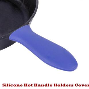 Silicone Hot Handle Holders Cover Sleeve Removable Potholder