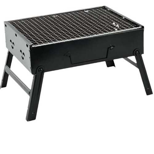 野营烧烤炉便携户外烤炉家用可拆卸折叠烧烤架加厚露营不锈钢烤网