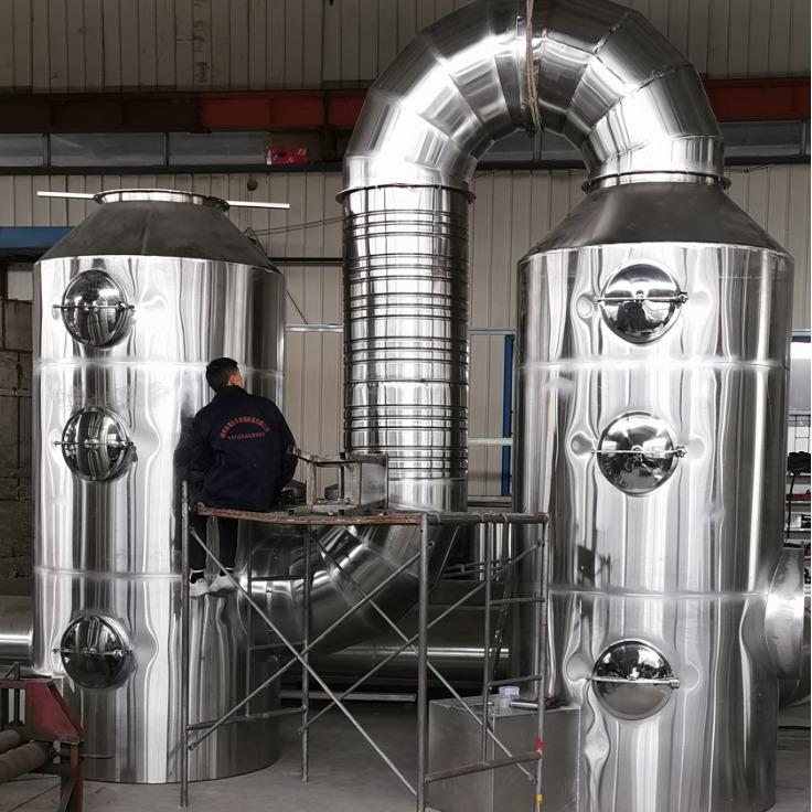 天津市静海区蓟州区不锈钢喷淋塔1