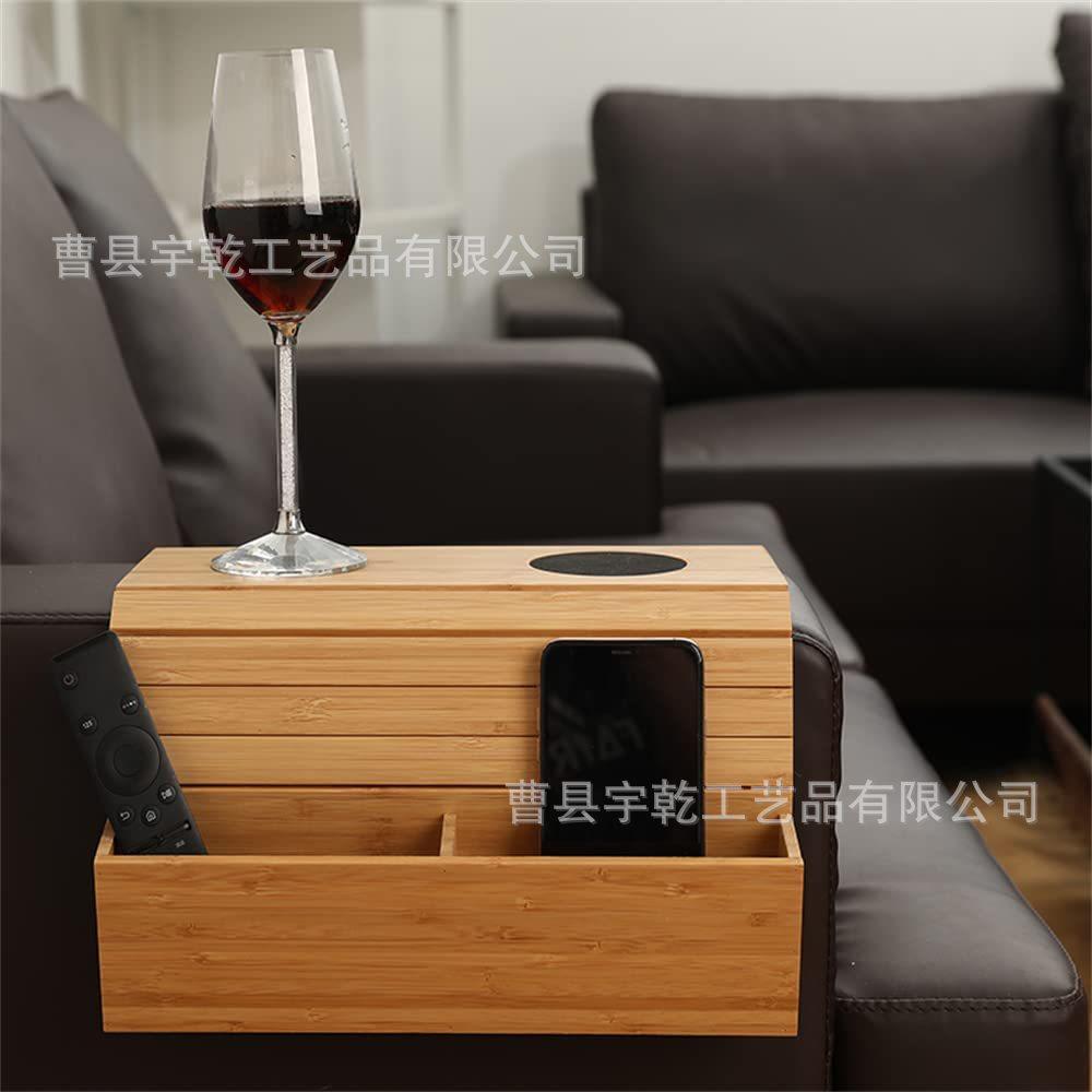 实木电线收纳盒插座插排遮丑盒子电源线集线盒桌面理线盒遮挡装饰