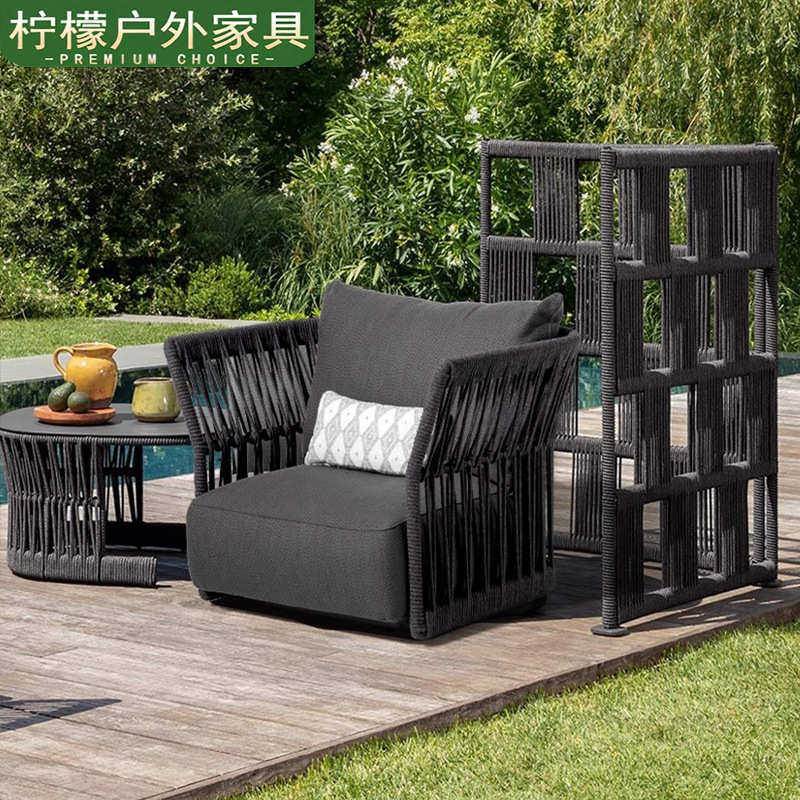 户外藤编沙发组合防水防晒室外庭院藤椅别墅花园露天休闲藤编沙发,住宅家具,户外沙发,淘宝优惠券,粉丝福利购,淘宝优惠卷