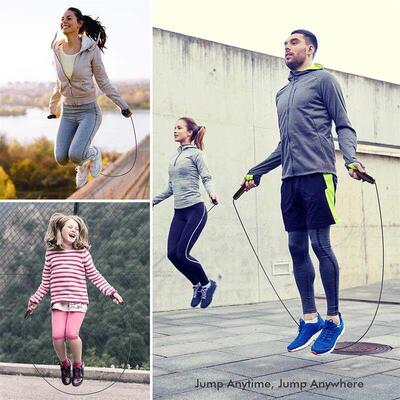 Jump Rope Skip Fast Speed Counting Skipping Jumping Exercise