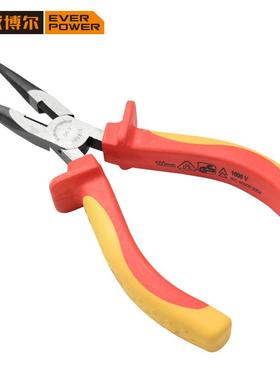 艾威博尔 双色柄VDE绝缘100816尖嘴钳 6