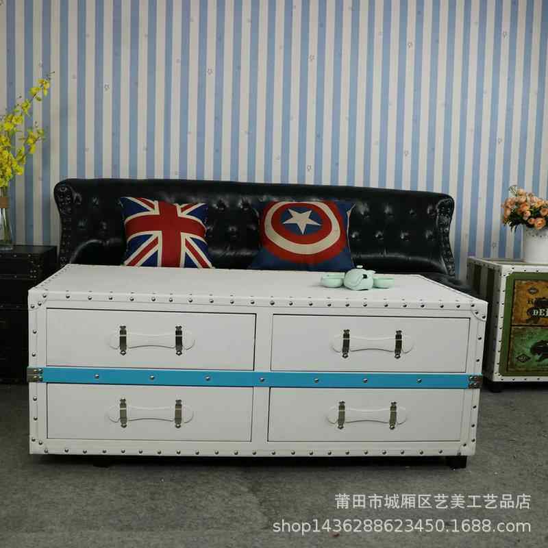 欧式小户型多功能沙发边合几简约厅易客IUS茶几电简视柜组迷你经