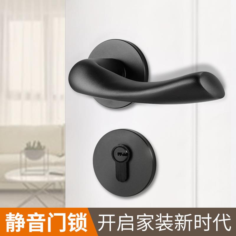 房门锁卧室门锁锁室内门锁具家用室内木门房间门锁通用型室内门锁