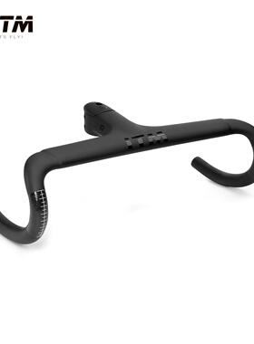 意大利ITM碳纤维一体把公路自行车弯把把横气动内走线轻量赛车把