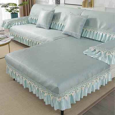 正品夏能天通用藤竹套沙发冰垫夏季丝防滑凉席全包万沙发贵妃2024