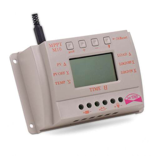 PWM12V24V10A太阳能控制器M10电量电压电流显示太阳能充电控制器