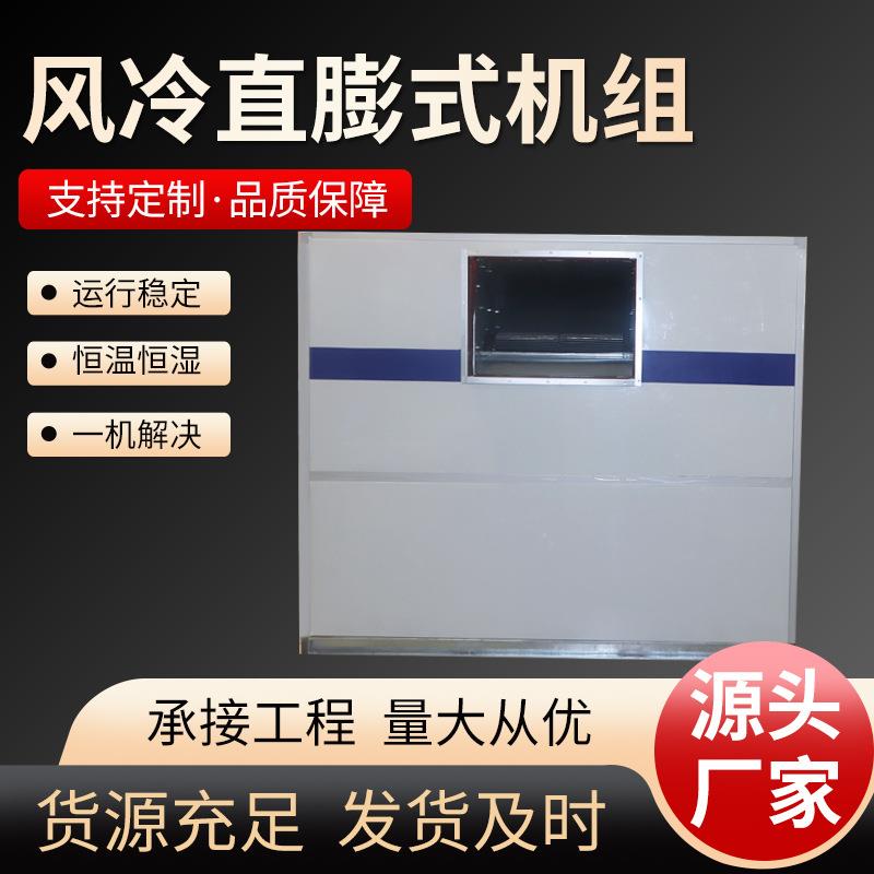 直膨式洁净空调恒温机组组合式新风空气处理机组风冷直膨式机组