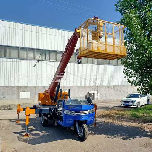 农用三轮吊全液压小型伸缩臂三轮吊车5吨6吨农用三马子改装起重机