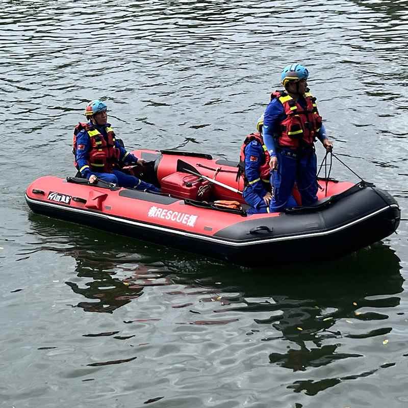 型 M激流救生援艇390M防艇01汛救冲锋舟免安装420M橡皮可授权