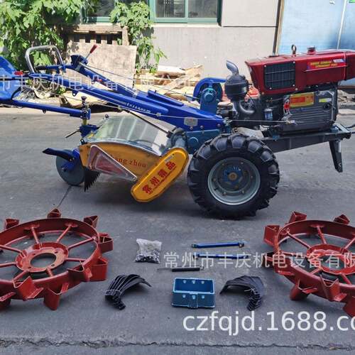 DF-121/151小型手扶拖拉机15马力手摇款水田拖拉机