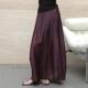 高腰显瘦法式 深紫色半身裙女2025夏季 流行新款 覆古气质洋派长裙