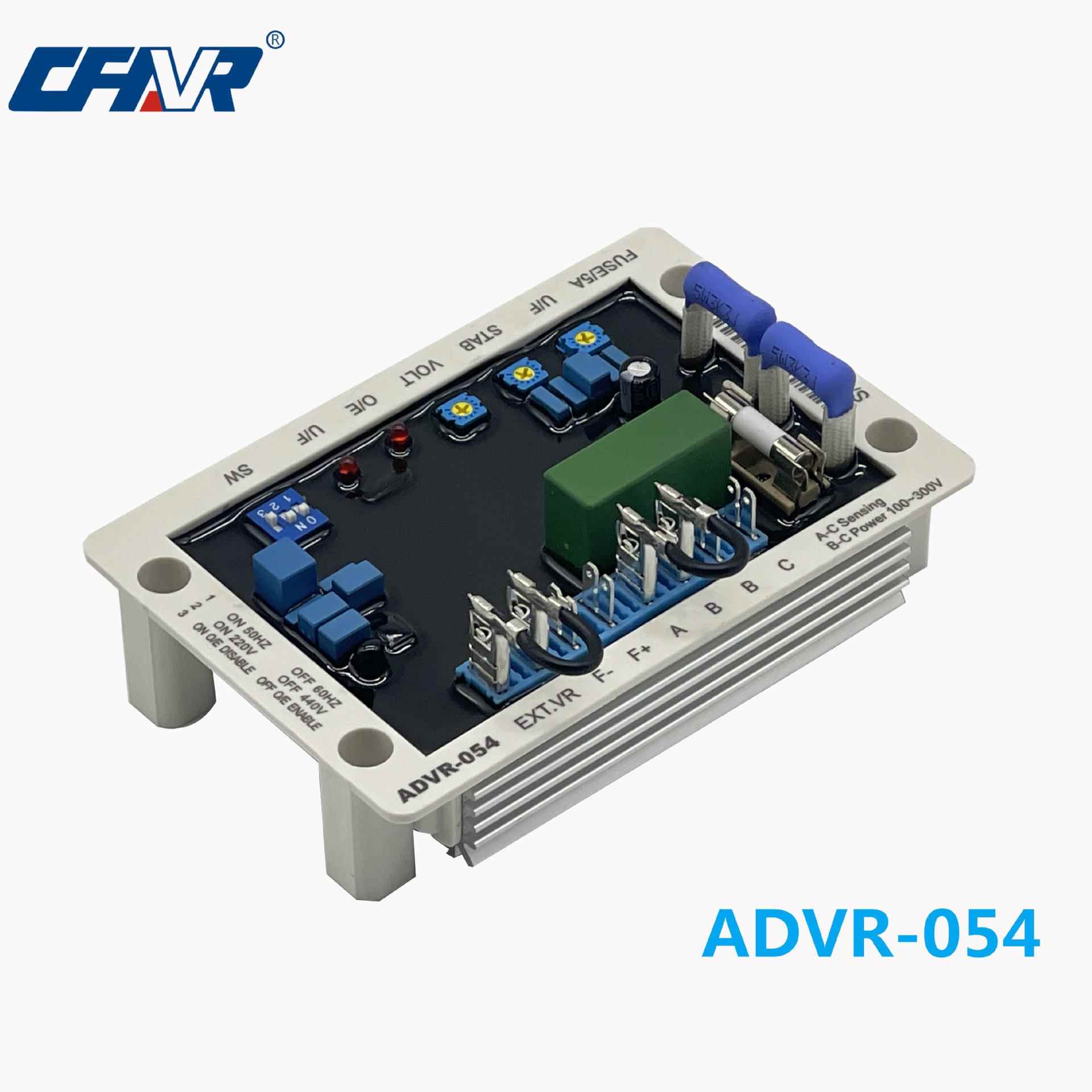 ADVR-54调板压无0刷电机自动电压ADVR-054调节器AV发R励磁稳压板