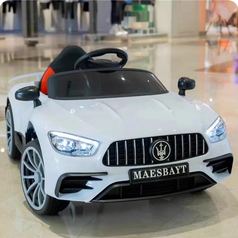 高档儿童电动蒂车宝宝四轮汽车可坐婴人男控女小孩儿玩具遥玛莎拉