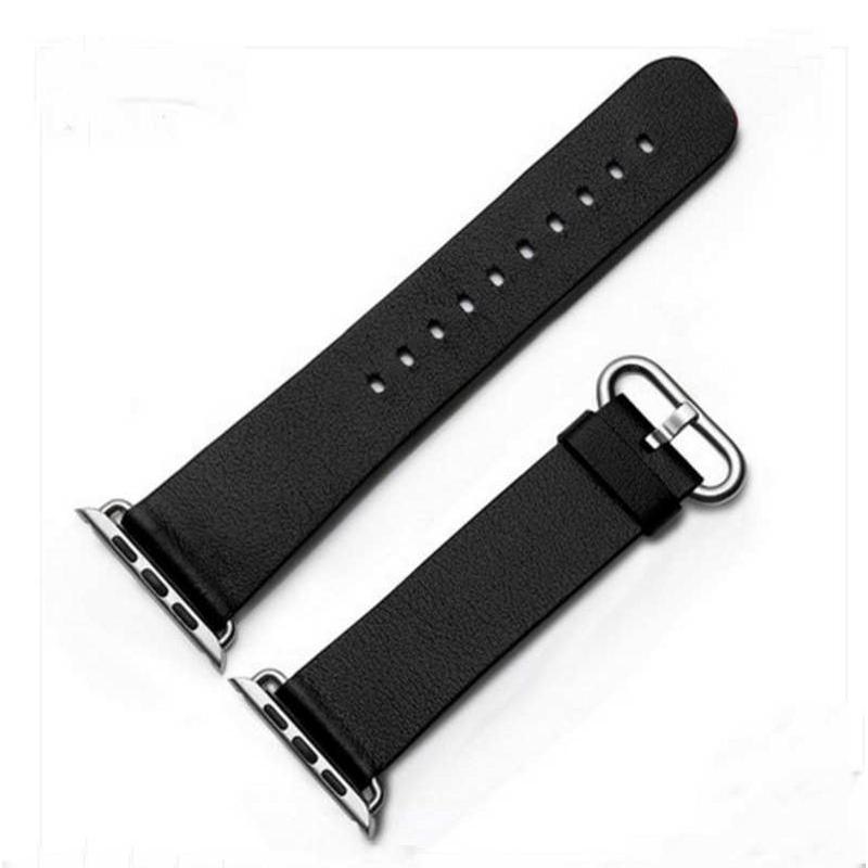 适用苹果SE/1/2/3/4/5/6/7代手表表带iwatch7表带连接器真皮表带