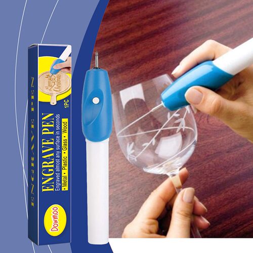 DOWMOO Christmas Pattern DIY Engraving Pen Electric Engraver