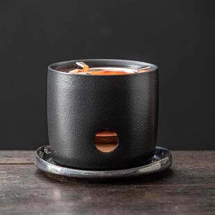 中式简复古煮茶冬日用户家陶约瓷围炉煮茶炭烤一CNM外体炭火慢煮